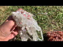 Charger et lire la vidéo dans la visionneuse de la Galerie, Perles en pierre de lune multicolore entre 6 et 10mm PLMD