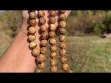 Charger et lire la vidéo dans la visionneuse de la Galerie, Perles en jaspe paysage entre 2 et 12mm