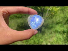 Charger et lire la vidéo dans la visionneuse de la Galerie, VENDU Labradorite blanche d'Afrique 15