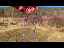 Charger et lire la vidéo dans la visionneuse de la Galerie, Perles en améthyste facettées entre 2 et 4mm