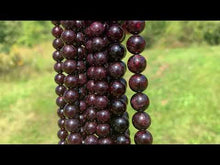 Charger et lire la vidéo dans la visionneuse de la Galerie, Perles en grenat entre 4 et 12mm GD