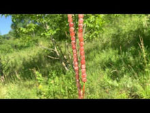 Charger et lire la vidéo dans la visionneuse de la Galerie, Perles en pierre de soleil, forme carré