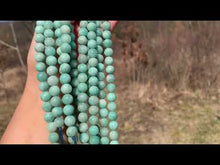 Charger et lire la vidéo dans la visionneuse de la Galerie, Perles en amazonite entre 4 et 12mm AU