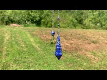 Charger et lire la vidéo dans la visionneuse de la Galerie, Pendule en lapis-lazuli