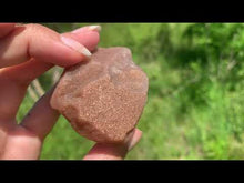 Charger et lire la vidéo dans la visionneuse de la Galerie, Pierre de lune pêche brut 2