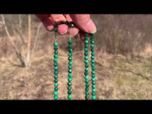Charger et lire la vidéo dans la visionneuse de la Galerie, Perles en malachite facettées entre 2 et 6,5mm