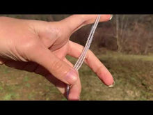 Charger et lire la vidéo dans la visionneuse de la Galerie, Perles en labradorite blanche facettée entre 2 et 5mm