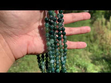 Charger et lire la vidéo dans la visionneuse de la Galerie, Perles en agate mousse entre 2 et 12mm