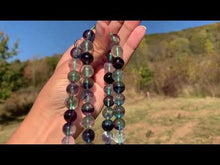 Charger et lire la vidéo dans la visionneuse de la Galerie, Perles en fluorite entre 6 et 12mm