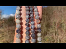 Charger et lire la vidéo dans la visionneuse de la Galerie, Perles en iolite entre 6 et 10mm IU