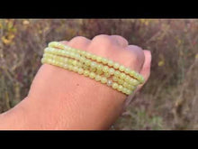 Charger et lire la vidéo dans la visionneuse de la Galerie, Perles en serpentine entre 4 et 12mm