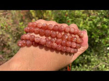 Charger et lire la vidéo dans la visionneuse de la Galerie, Perles en pierre de soleil entre 6 et 10mm