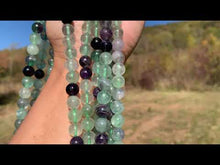 Charger et lire la vidéo dans la visionneuse de la Galerie, Perles en fluorite entre 4 et 12mm