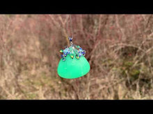 Charger et lire la vidéo dans la visionneuse de la Galerie, Bélière petites feuilles et fleurs