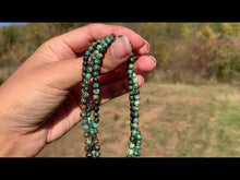 Charger et lire la vidéo dans la visionneuse de la Galerie, Perles en turquoise africaine entre 4 et 12mm