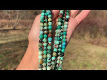 Charger et lire la vidéo dans la visionneuse de la Galerie, Perles en chrysocolle entre 6 et 10mm