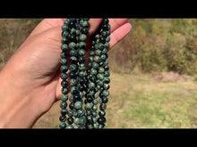 Charger et lire la vidéo dans la visionneuse de la Galerie, Perles en jaspe kambaba entre 4 et 12mm