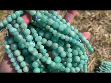 Charger et lire la vidéo dans la visionneuse de la Galerie, Perles en amazonite entre 4 et 12mm AU