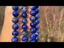 Charger et lire la vidéo dans la visionneuse de la Galerie, Perles en lapis-lazuli entre 2 et 12mm LD