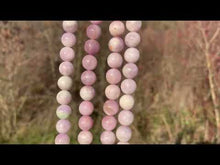 Charger et lire la vidéo dans la visionneuse de la Galerie, Perles en kunzite entre 6 et 14mm KU
