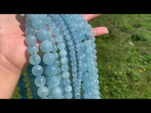 Charger et lire la vidéo dans la visionneuse de la Galerie, Perles en aigue-marine entre 2 et 12mm AMT
