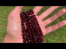 Charger et lire la vidéo dans la visionneuse de la Galerie, Perles en grenat entre 2 et 10mm GT