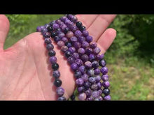 Charger et lire la vidéo dans la visionneuse de la Galerie, Perles en charoïte entre 6 et 12mm CD