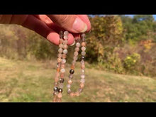 Charger et lire la vidéo dans la visionneuse de la Galerie, Perles en pierre de lune multicolore facettées entre 2 et 5,5mm