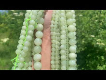 Charger et lire la vidéo dans la visionneuse de la Galerie, Perles en serpentine entre 4 et 12mm