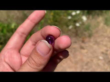 Charger et lire la vidéo dans la visionneuse de la Galerie, Perles en améthyste, semi-percées