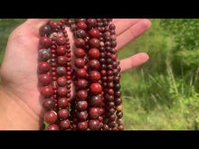 Charger et lire la vidéo dans la visionneuse de la Galerie, Perles en jaspe bréchique entre 4 et 12mm