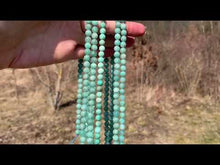 Charger et lire la vidéo dans la visionneuse de la Galerie, Perles en amazonite entre 4 et 12mm AU