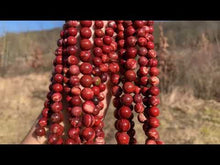 Charger et lire la vidéo dans la visionneuse de la Galerie, Perles en jaspe peau de serpent entre 8 et 10mm