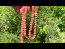 Charger et lire la vidéo dans la visionneuse de la Galerie, Perles en pierre de soleil, disque facetté
