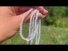 Charger et lire la vidéo dans la visionneuse de la Galerie, Perles en labradorite blanche entre 4 et 10mm LBS