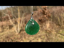 Charger et lire la vidéo dans la visionneuse de la Galerie, Bélière coeur penché, taille moyenne (argentée, dorée, rosée)