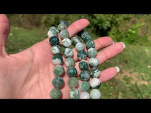 Charger et lire la vidéo dans la visionneuse de la Galerie, Perles en agate arbres entre 4 et 12mm