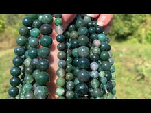 Charger et lire la vidéo dans la visionneuse de la Galerie, Perles en agate mousse entre 2 et 12mm