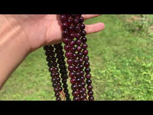 Charger et lire la vidéo dans la visionneuse de la Galerie, Perles en grenat entre 2 et 10mm GT