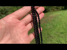 Charger et lire la vidéo dans la visionneuse de la Galerie, Perles en obsidienne oeil céleste (arc-en-ciel) entre 4 et 20mm