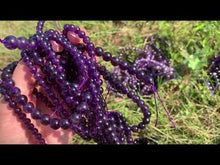 Charger et lire la vidéo dans la visionneuse de la Galerie, Perles en améthyste chevrons entre 4 et 14mm ACU