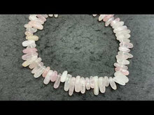 Charger et lire la vidéo dans la visionneuse de la Galerie, Perles en quartz rose