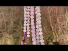 Charger et lire la vidéo dans la visionneuse de la Galerie, Perles en kunzite entre 6 et 14mm KU
