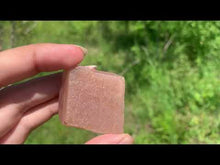 Charger et lire la vidéo dans la visionneuse de la Galerie, Pierre de lune pêche brut 4