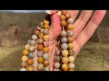 Charger et lire la vidéo dans la visionneuse de la Galerie, Perles en agate crazy lace entre 4 et 12mm