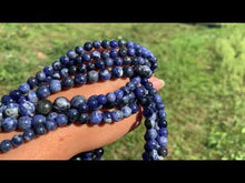 Charger et lire la vidéo dans la visionneuse de la Galerie, Perles en sodalite entre 4 et 14mm SD