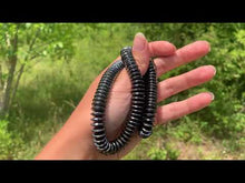 Charger et lire la vidéo dans la visionneuse de la Galerie, Perles en hématite, forme en disque facetté entre 2 et 12mm