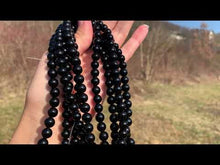 Charger et lire la vidéo dans la visionneuse de la Galerie, Perles en obsidienne noire entre 4 et 18mm
