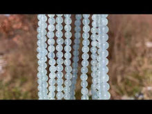 Charger et lire la vidéo dans la visionneuse de la Galerie, Perles en aigue-marine entre 6 et 8mm AMD