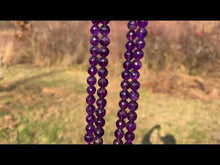 Charger et lire la vidéo dans la visionneuse de la Galerie, Perles en améthyste facettées entre 6 et 10mm